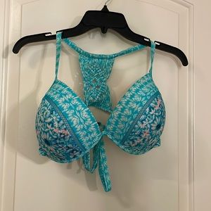 Bikini top adjustable racer back